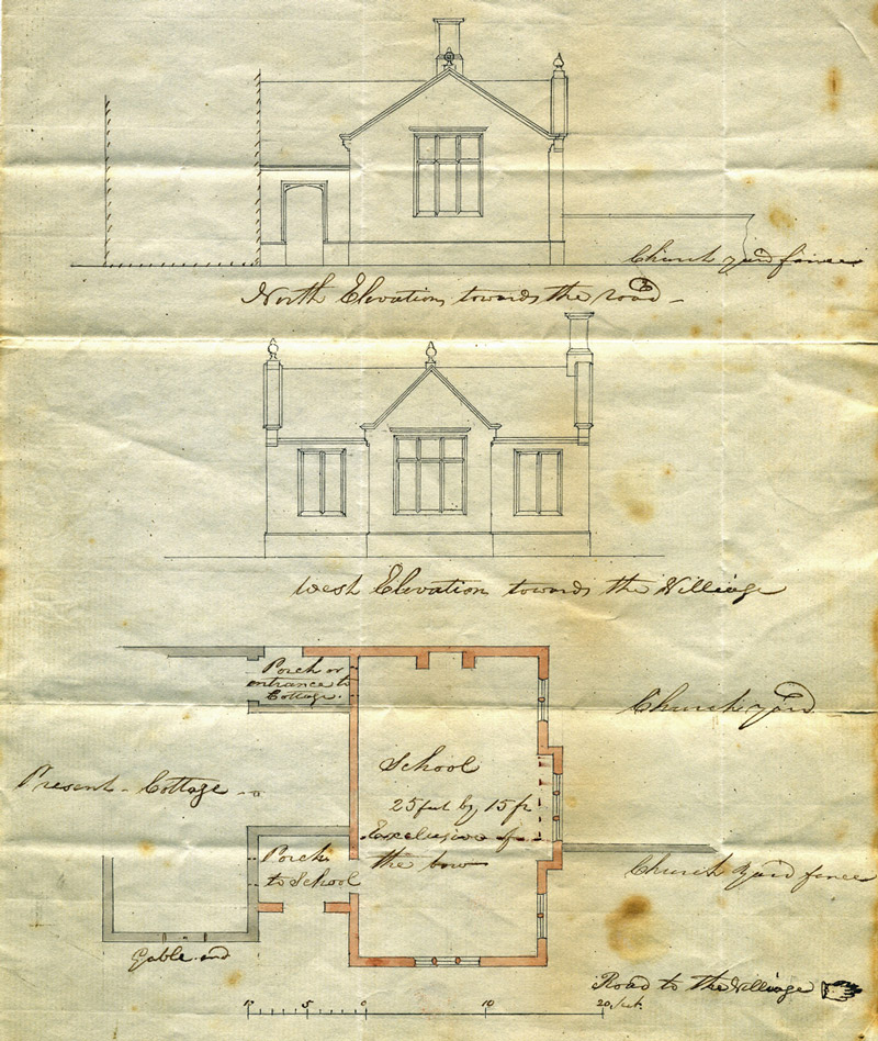 school building plan 1831